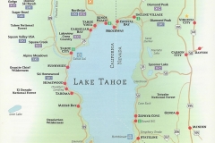 Tahoe Area Map