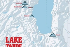 Tahoe Ski Resorts Map