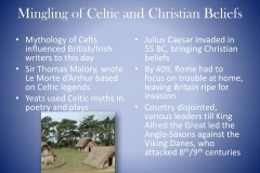 Mingling of Celtic & Christian Beliefs-n